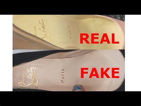 real vs fake christian louboutin shoes|louboutin knock off shoes.